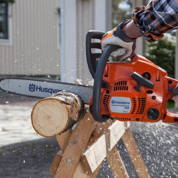 Husqvarna 120 14" Petrol Chainsaw - Image 2
