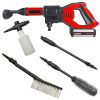 Cobra 24V PW18024V Pressure Washer with Attachments Complete with Battery & Charger