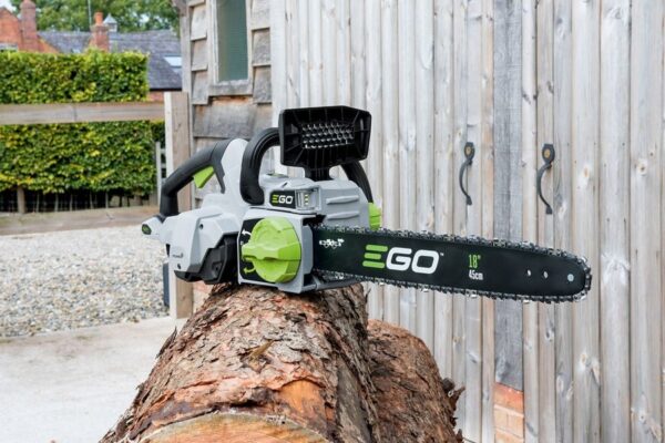 EGO 56 Volt CS1800E Battery Powered 18" Chainsaw Complete with Battery & Charger
