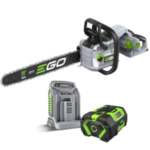 EGO 56 Volt CS2005E Battery Powered 20" Chainsaw Complete with Battery & Charger