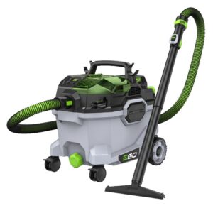 EGO 56 Volt WDV0900E Battery Powered Wet & Dry Vacuum Cleaner Complete with Battery & Charger